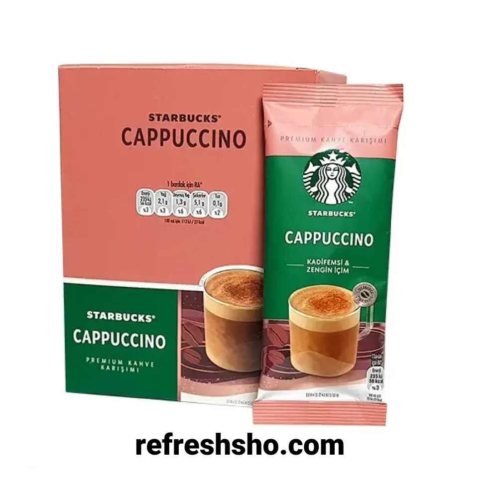 قهوه فوری کاپوچینو استارباکس STARBUCKS